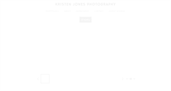 Desktop Screenshot of kristenjonesphotography.com
